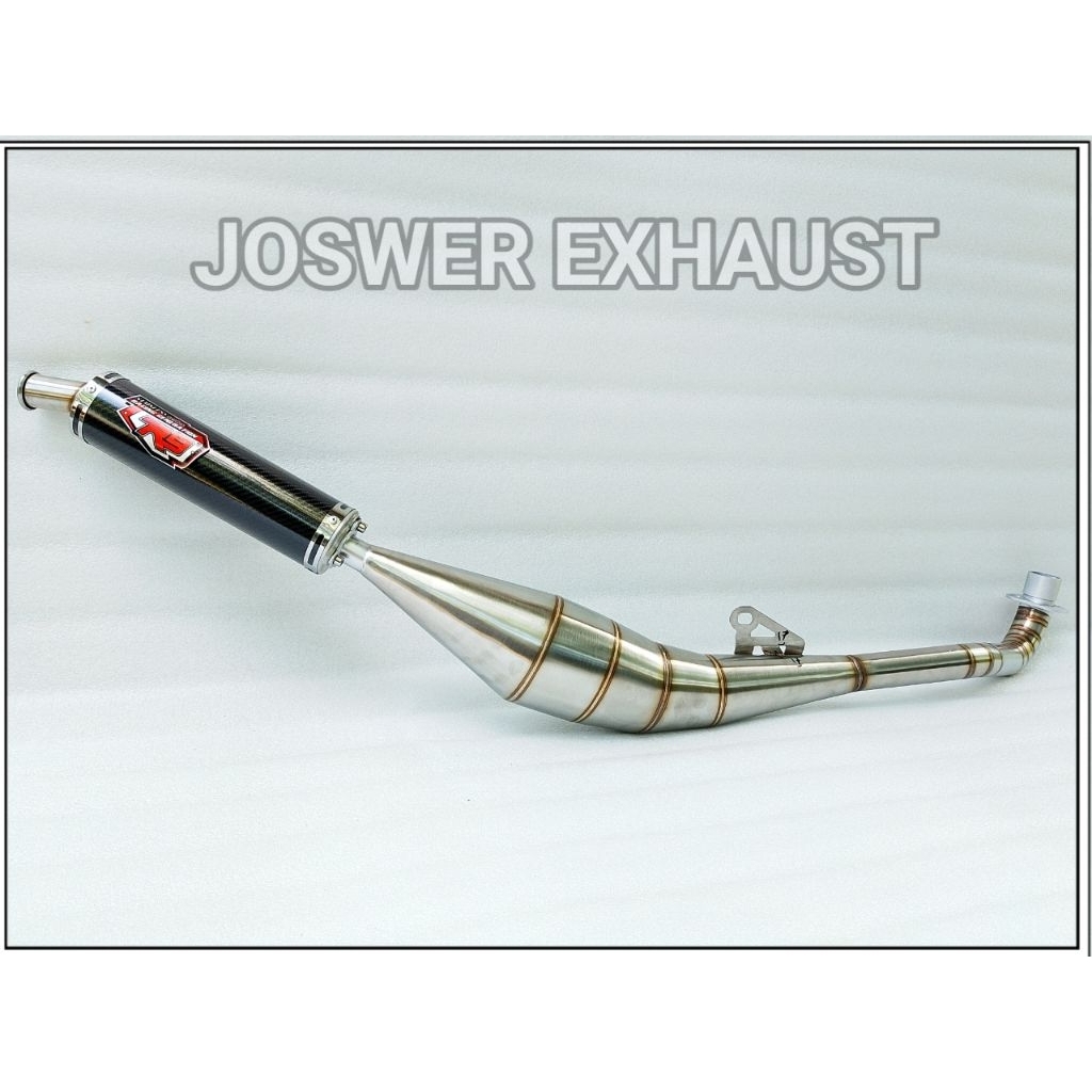 knalpot racing FizR f1zr standar samping R9 stenlis carbon