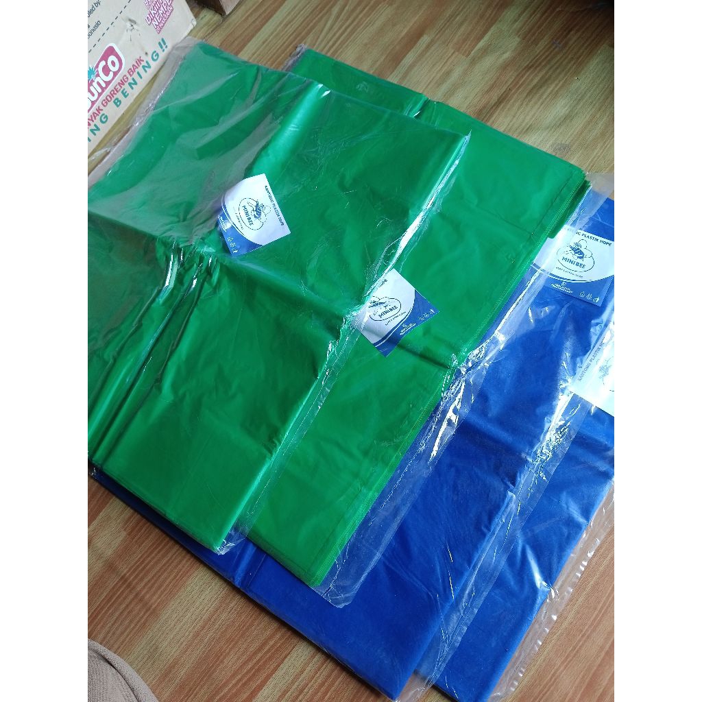 Plastik kantongan jumbo merek minibee 1pack uk 50x75