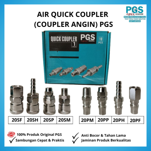 PGS AIR QUICK COUPLER (COUPLER ANGIN)