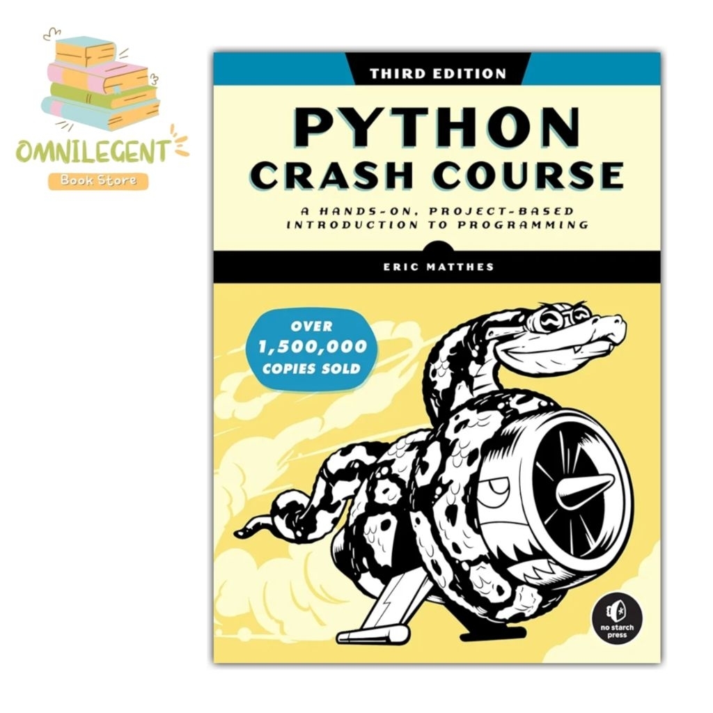 Buku Python Crash Course, 3rd Edition
