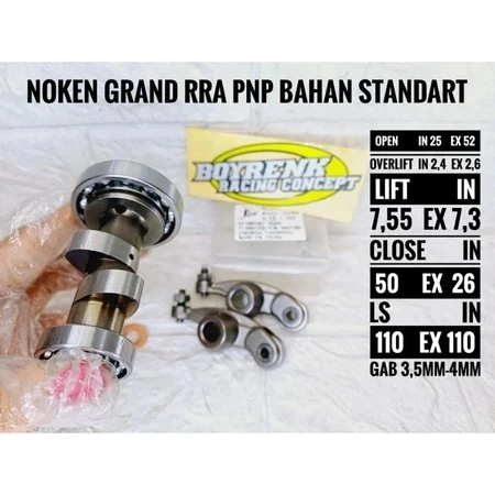 NOKEN AS RACING GRAND/LEGENDA CAM ROLLER SET RRA PNP - BOYRENK RACING CONCEPT