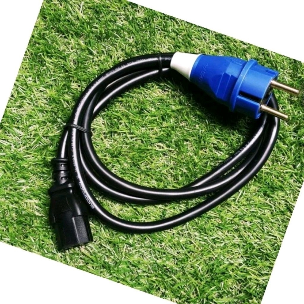 AEBDG KABEL POWER BUILT UP AMPLIFIER 3X1MM CPU KOMPUTER - KABEL AC POWER KOMPUTER CPU STEKER BIRU MO