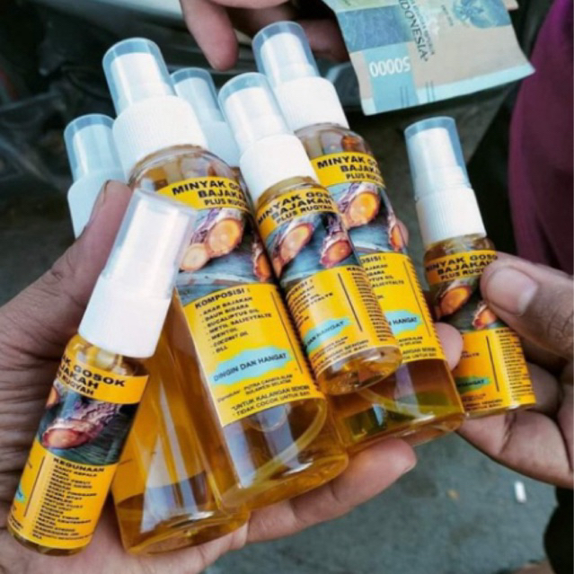 minyak gosok akar kayu bajakah (asli kalimantan)