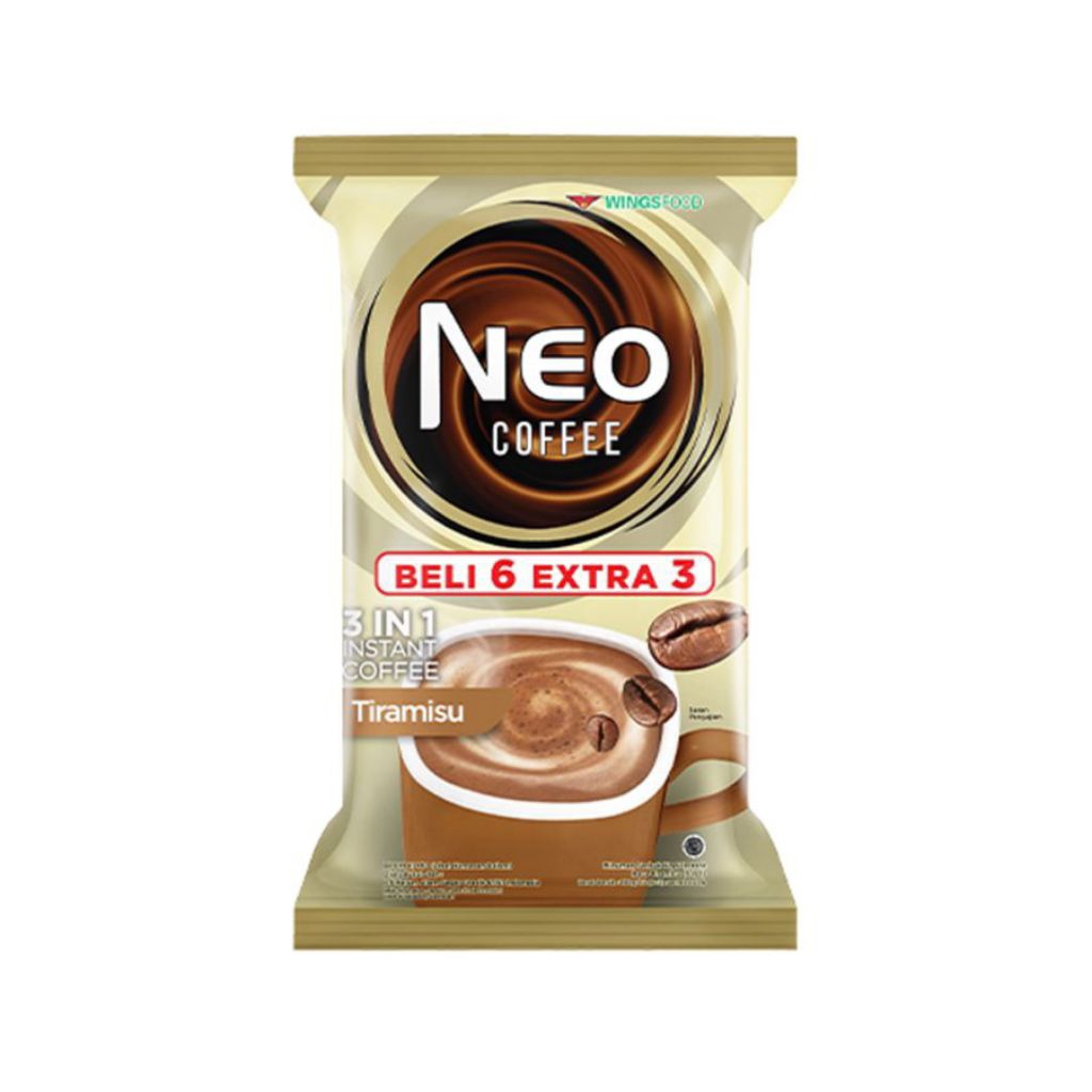 Neo Coffee Tiramisu 9'S X 20G Kopi Tiramisu