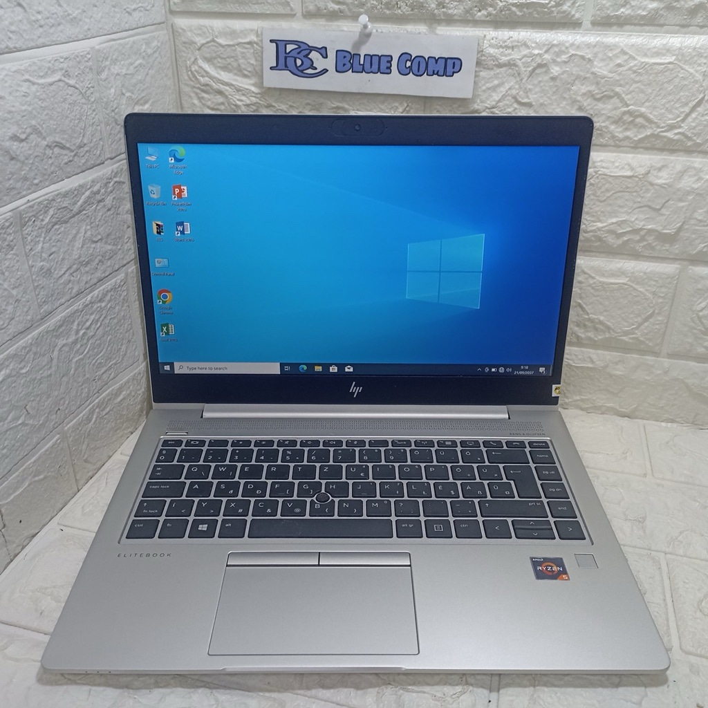 Laptop Gaming HP Ryzen 5 PRO Ram 8 GB SSD 256GB Laptop Design Editing Gaming Siap Pakai