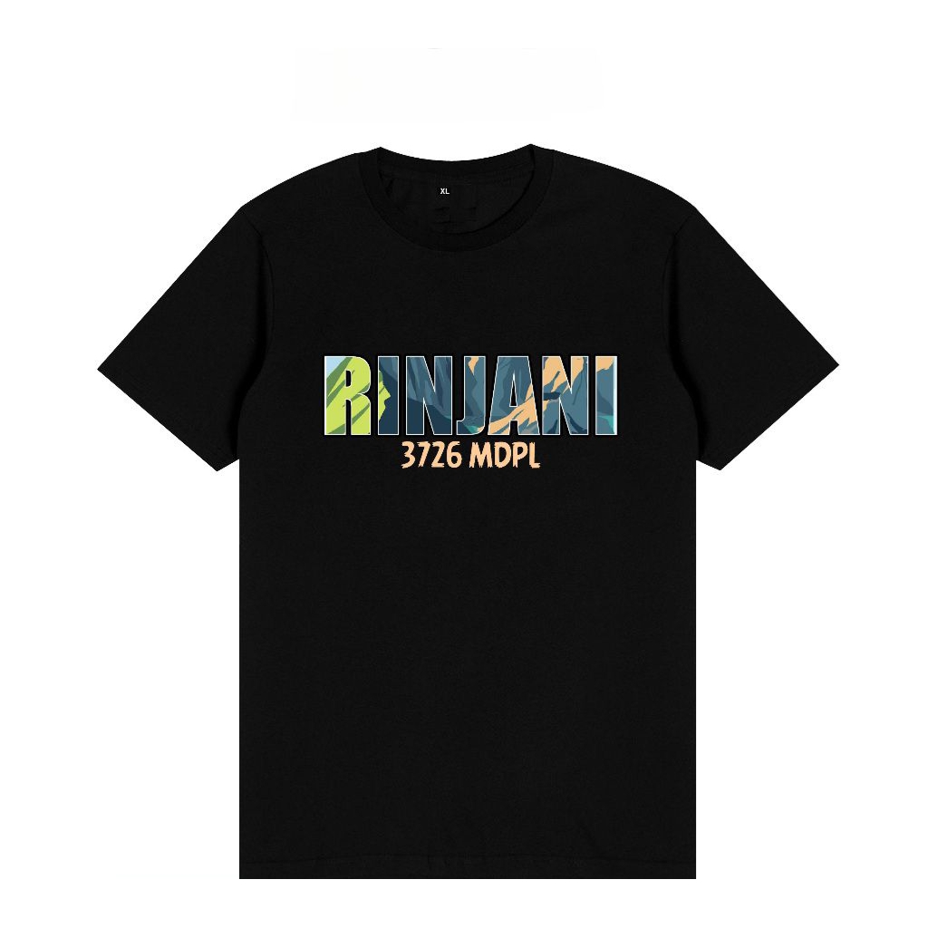 KAOS RINJANI 3726 MDPL SIMPEL//TSHIRT GUNUNG RINJANI