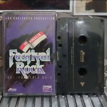 kaset pita 10 FINALIS FESTIVAL ROCK SE-INDONESIA KE-6