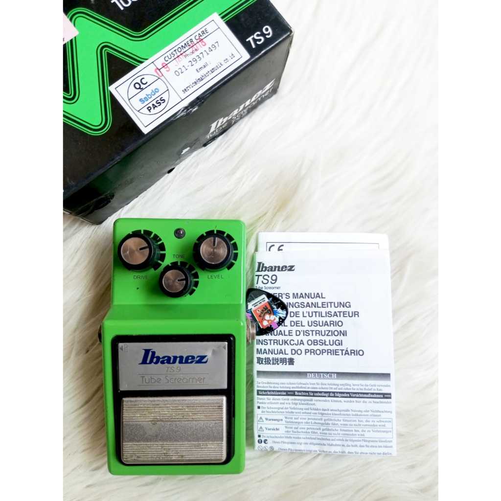 Ibanez TS 9 tube screamer drive pedal efek gitar
