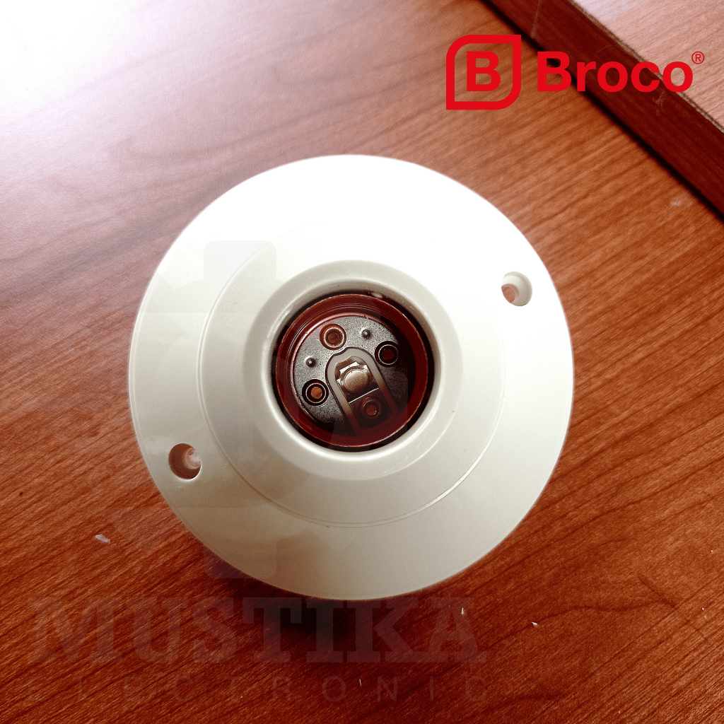 FITING PLAFON BULAT BROCO/DUDUKAN LAMPU