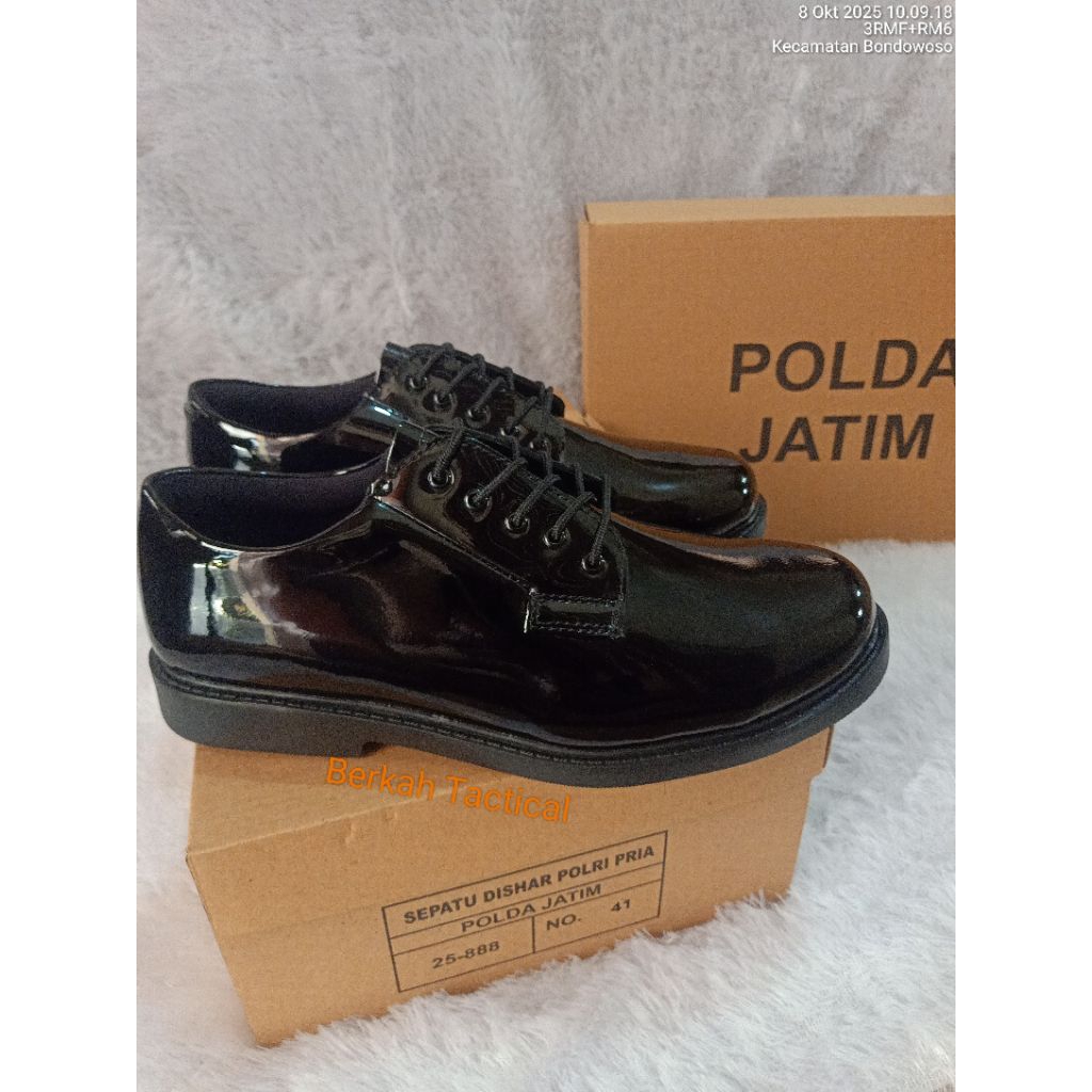 Sepatu PDH Jatah Polri