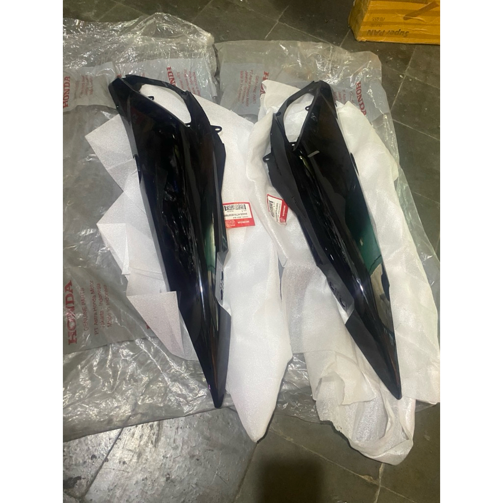 Cover Body Bodi Belakang Set Kiri Kanan Supra x 125 Pertama Lama Old Lawas Asli Ori Original Orisini