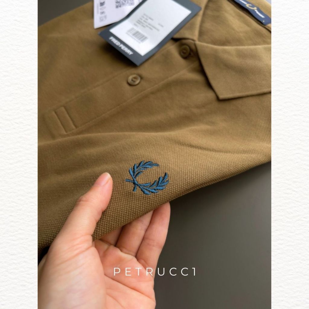 FP Fred Perry Polo Shirt Cowo Original Pria Branded Original