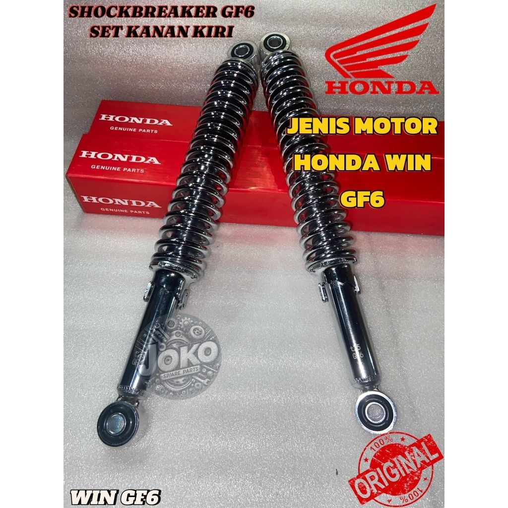 SHOCBREAKER HONDA WIN, WIN 100 KODE GF6, SHOCK BELAKANG HONDA WIN 100 GF6
