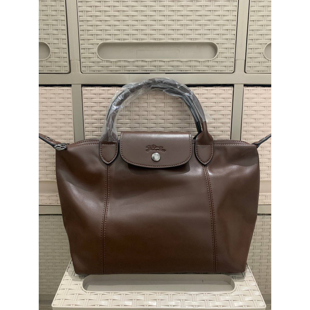 LC CUIR MEDIUM SHORT HANDLE COFFEE / LC CUIR MSH COFFEE / LC CUIR COFFEE / LC CUIR MEDIUM COFFEE / L