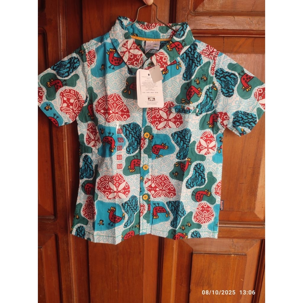 kemeja anak laki baby popeye