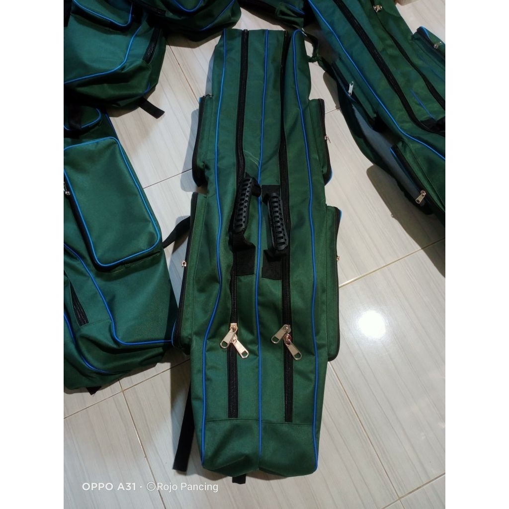 TAS PANCING RANSEL UKURAN 100 BAHAN TERPAL