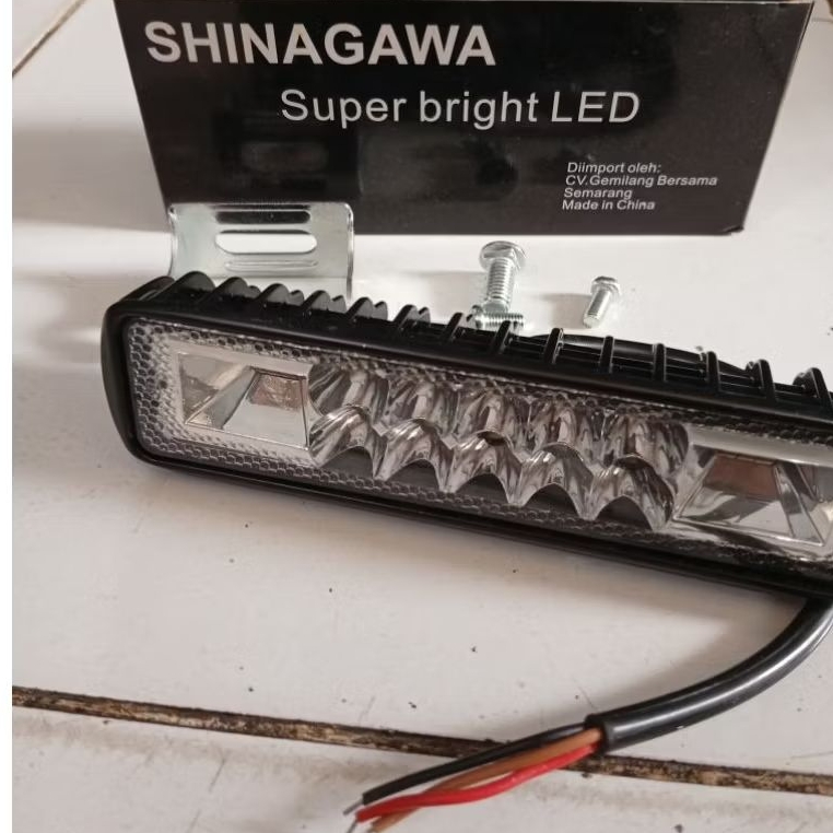 LAMPU TEMBAK LED PUTIH  SENJA KUNING