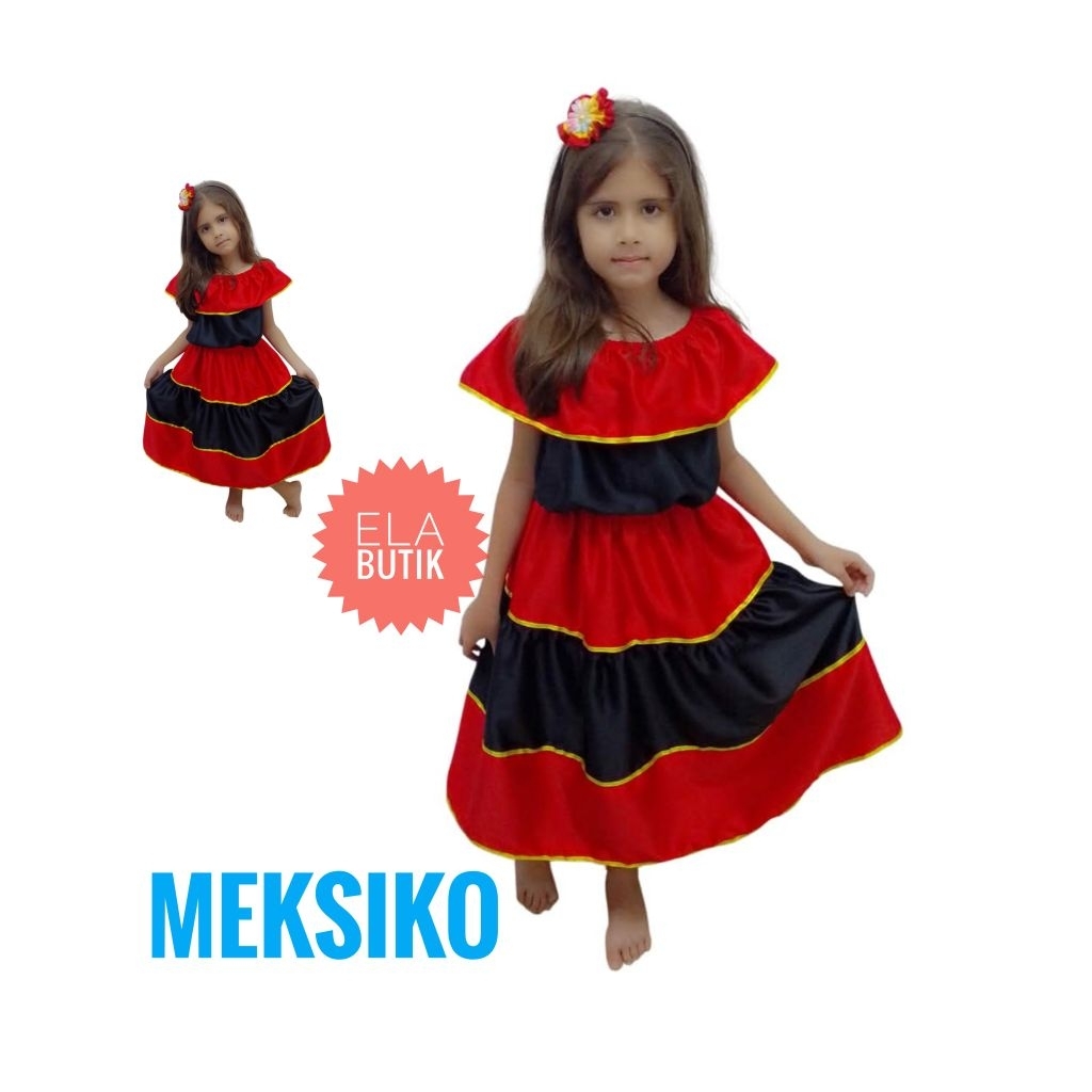 kostum spanyol anak-kostum internasional-kostum halloween