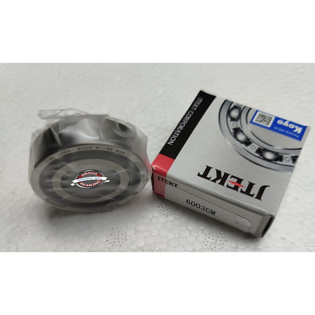 Bearing 6003 KOYO 6003 Open Laher 6003CM (ID 17mm, OD 35mm, T 10mm) Bearing KOYO 6003CM KOYO Origina