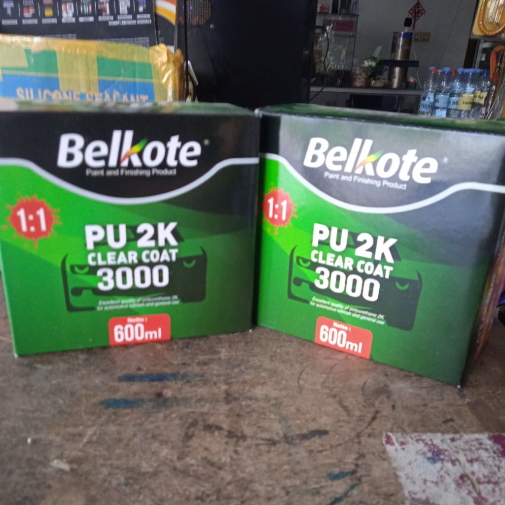 Clear Belkote 3000 PU 2K vernis duco clear PU