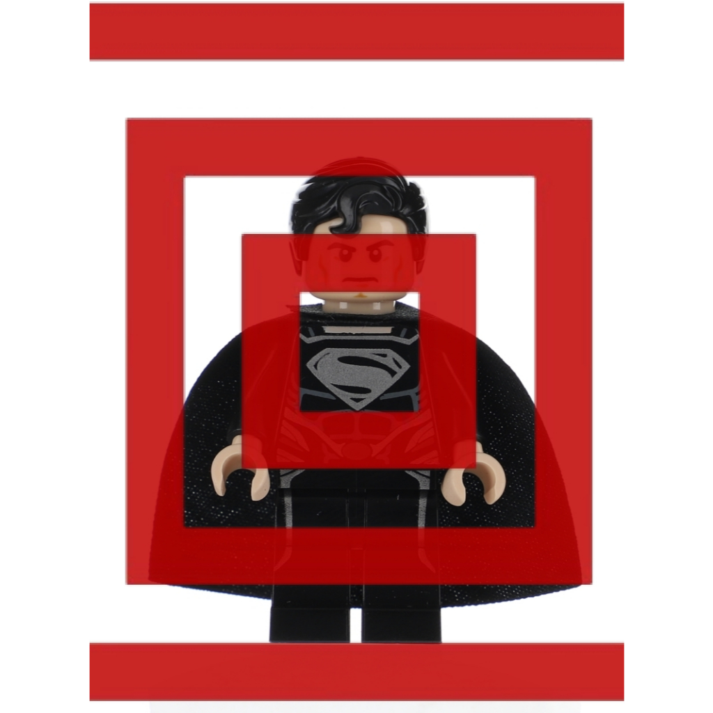 DC Justice League Superman Black Suit SDCC 2013 Action Figure Mini