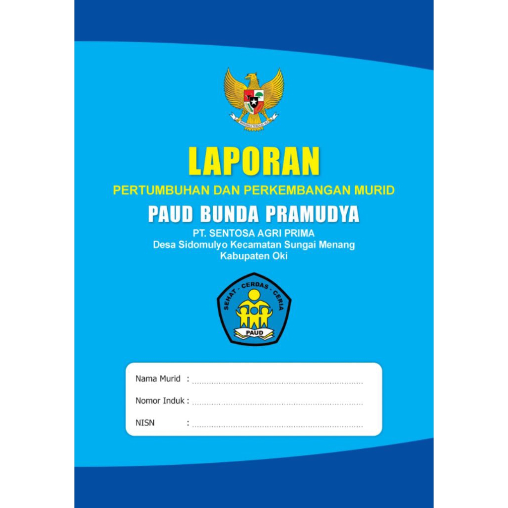 Costum buku RAPORT kurikulum Nasional deeplearninng, kurikulum merdeka dan kurikulum 13 bisa untuk P