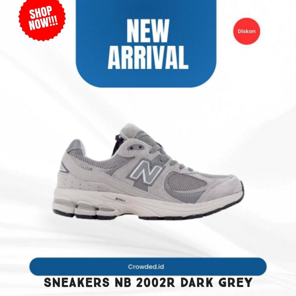 (CROWDED) Sneakers NB 2002R Dark Grey