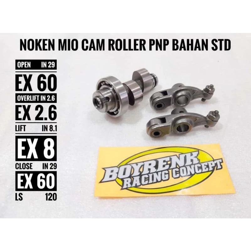NOKEN AS RACING JUPITER-Z|MIO SPORTY -ROLLER BAHAN STD SET RRA PNP - BOYRENK RACING CONCEPT