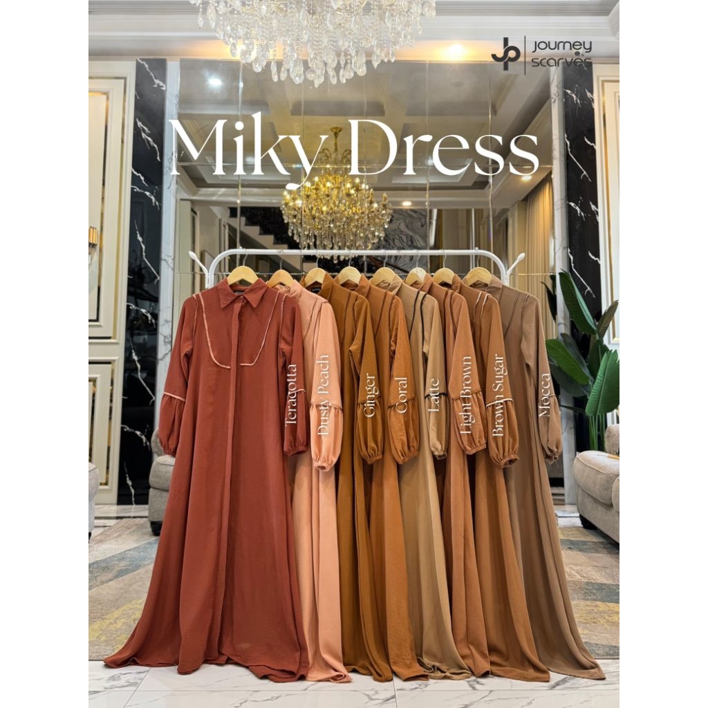 [part 1] Miky Dress Polos / Gamis Journey