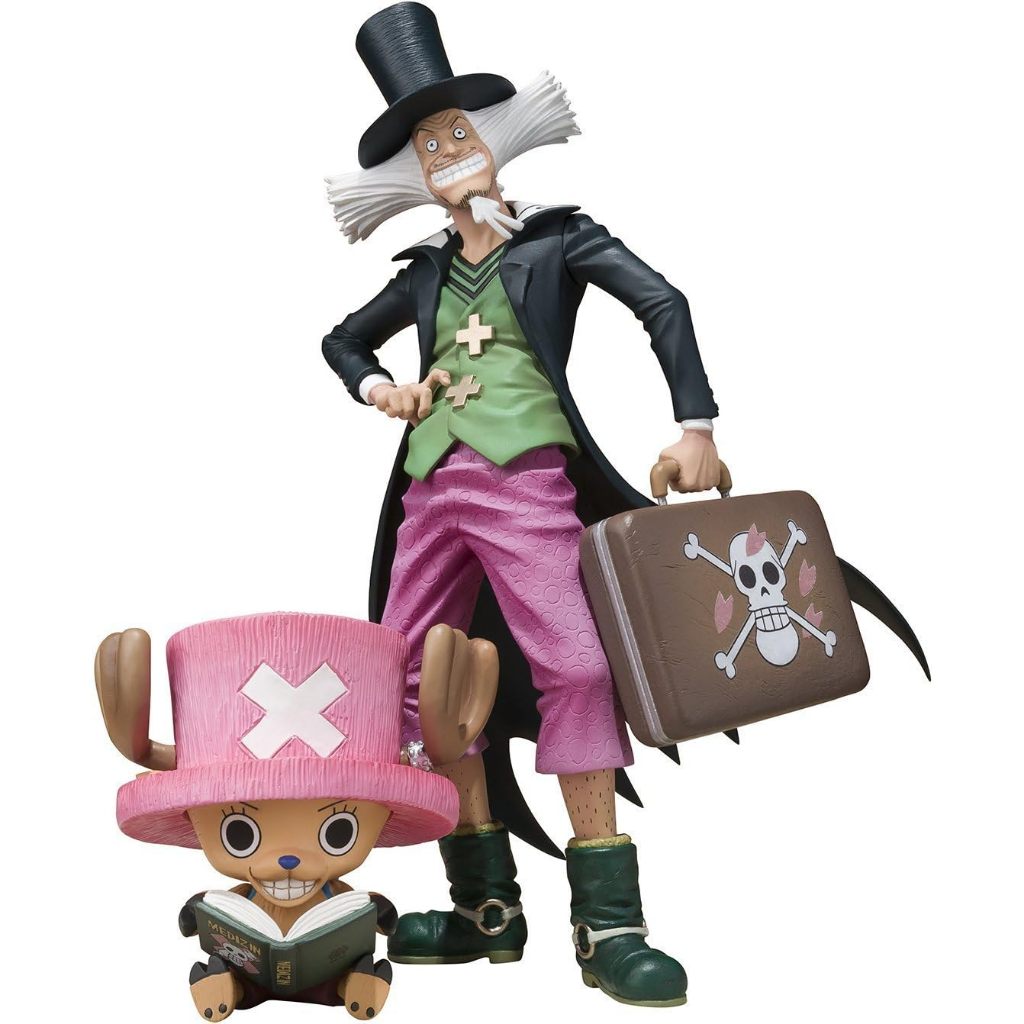 TAMASHII NATIONS Bandai Tony Chopper and Dr. Hiluluk One Piece Figuarts Zero Action Figure