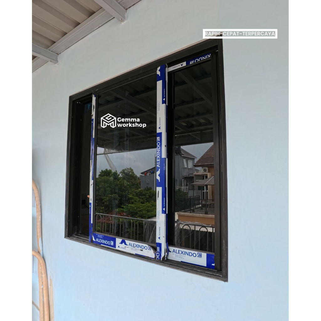 jendela sliding aluminium Alexindo