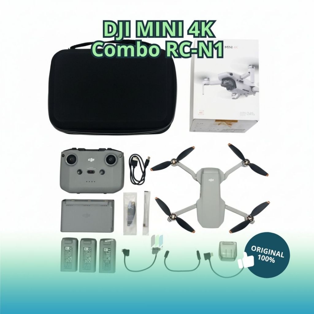 DJI Mini 4K Fly More Combo Original Drone Second 4K Camera