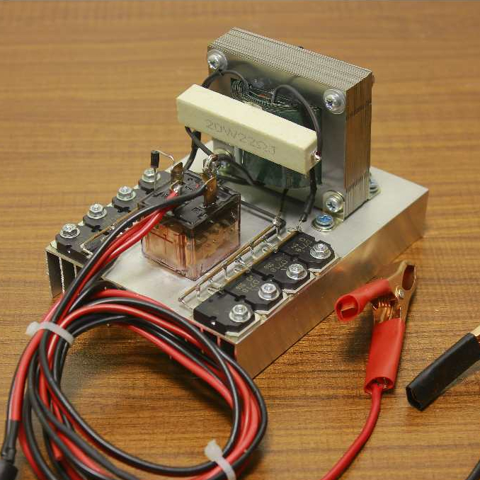 INVERTER DC TO AC P.AC 8 Transistor Tipe Standar Tembaga Murni Trafo 3 Amper Input 12V COD
