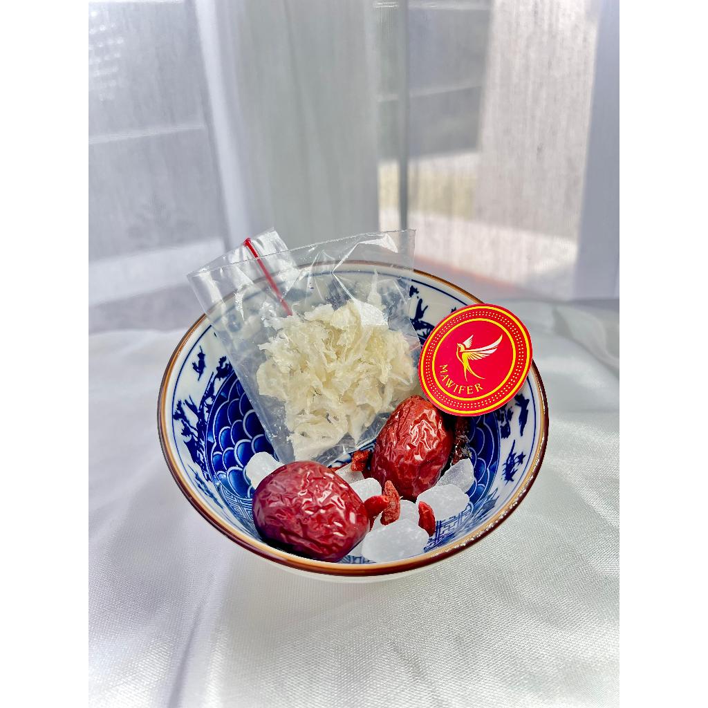 Sarang Walet Mentah Premium Asli 100% (Yanwo) | Bebas Pemutih - Walet Kalimantan BIRDNEST