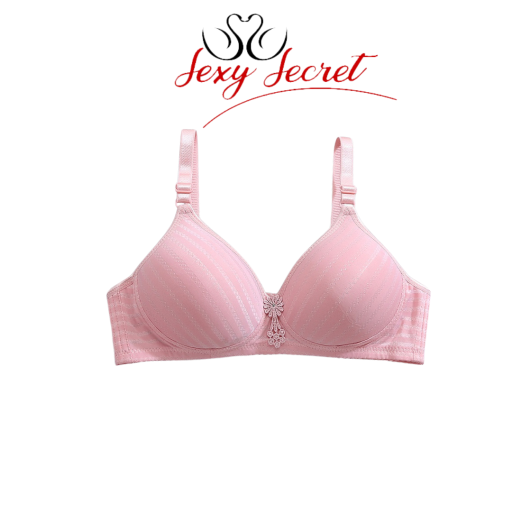 Sexy Secret B1637 Bh Wanita Jumbo Bra Tanpa Kawat Ukuran Besar Busa Tipis 36-40