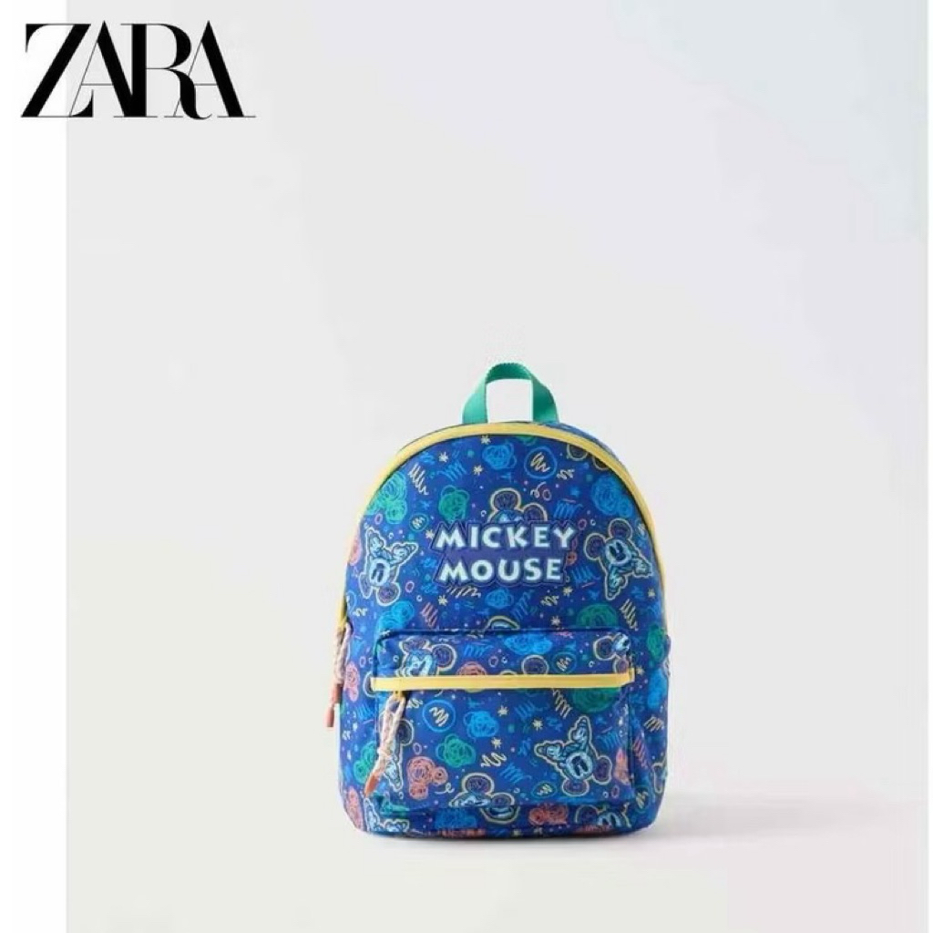 Tas ransel anak punggung disney mickey mouse Blue sekolah tas anak mall