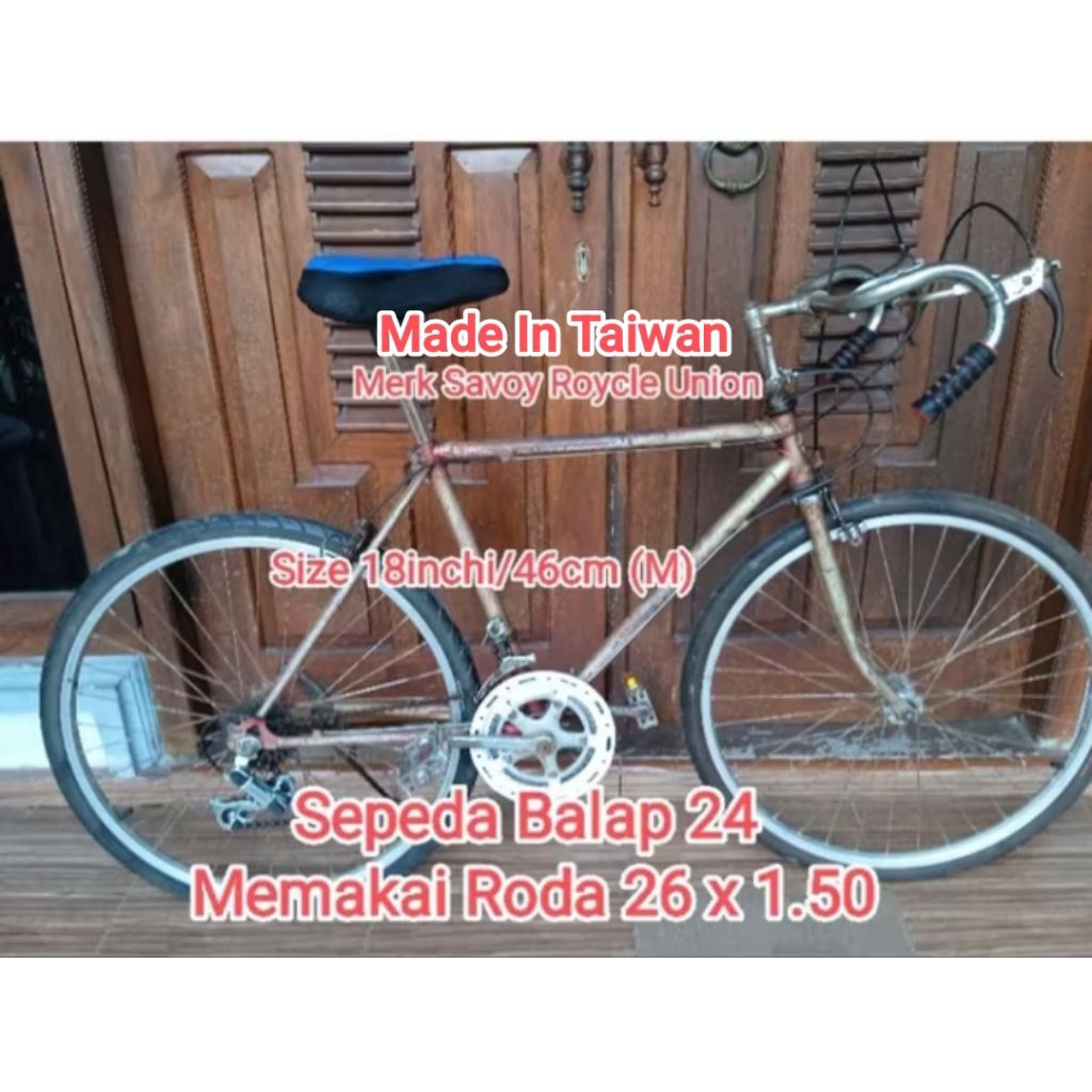 Sepeda Balap Jadul dg Roda 26 x 1.50