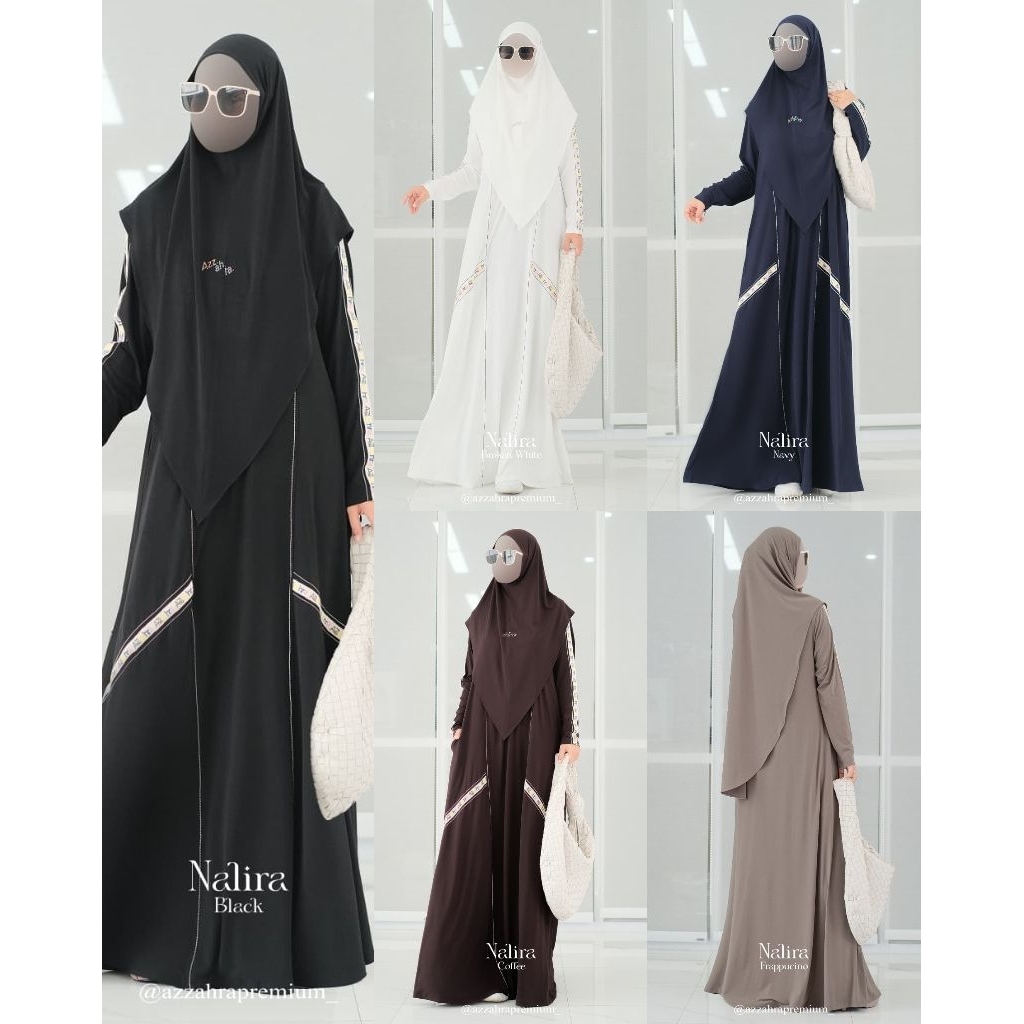 Nalira Series (Set Bergo) by Azzahra Premium Syari