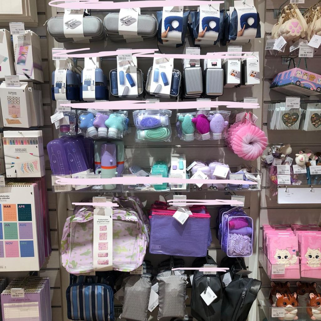 [JASTIP FLYING TIGER] Koleksi Traveling Kit Tempat Skincare Kebutuhan Travel Lengkap Manicure Alat P