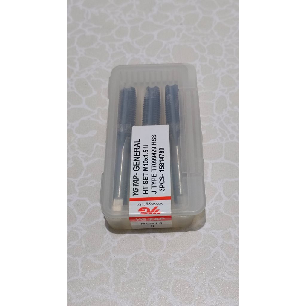 Hand tap M10x1.5 YG tap /Hand tap Hss set M10x1.5