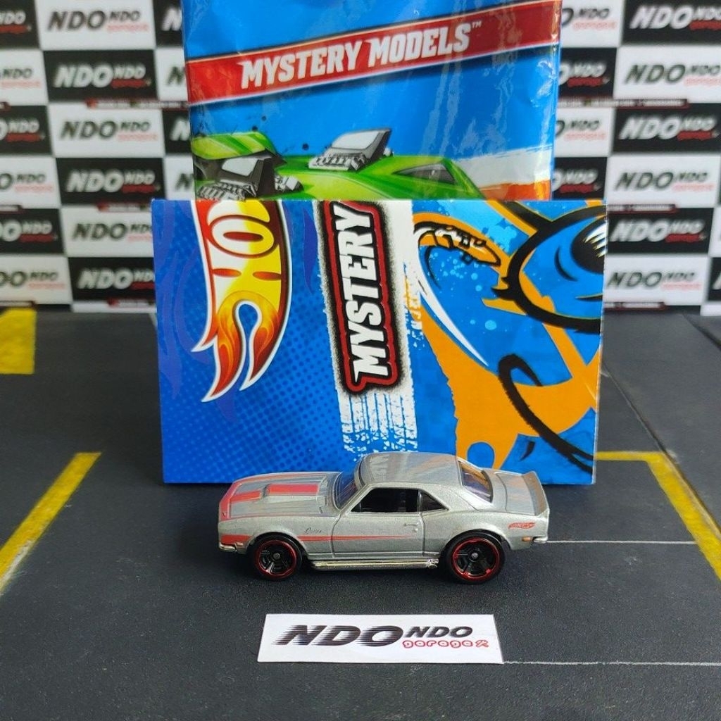 Hot Wheels '68 Copo Camaro Grey New Loose - 2012 Mystery Models