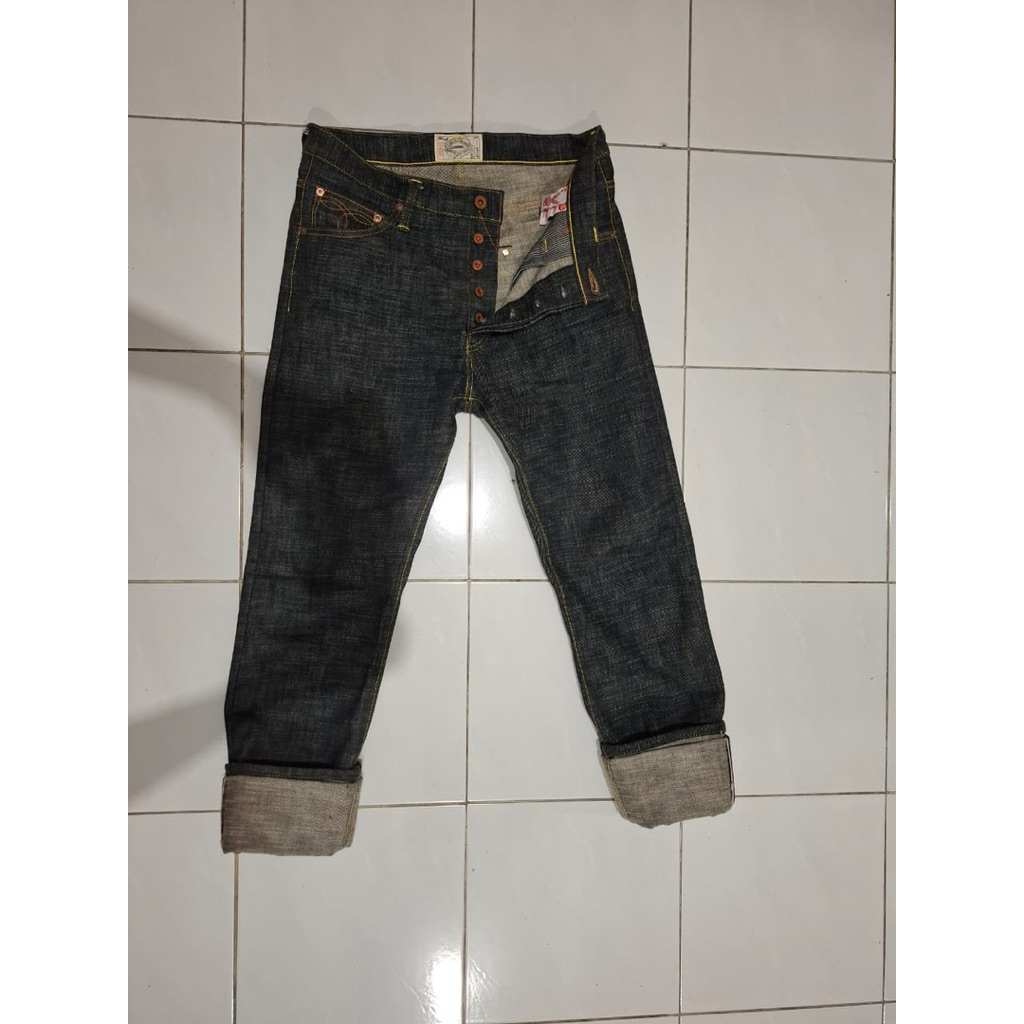 [PRELOVED] Denim OldBlue Slub Selvedge Atlantic