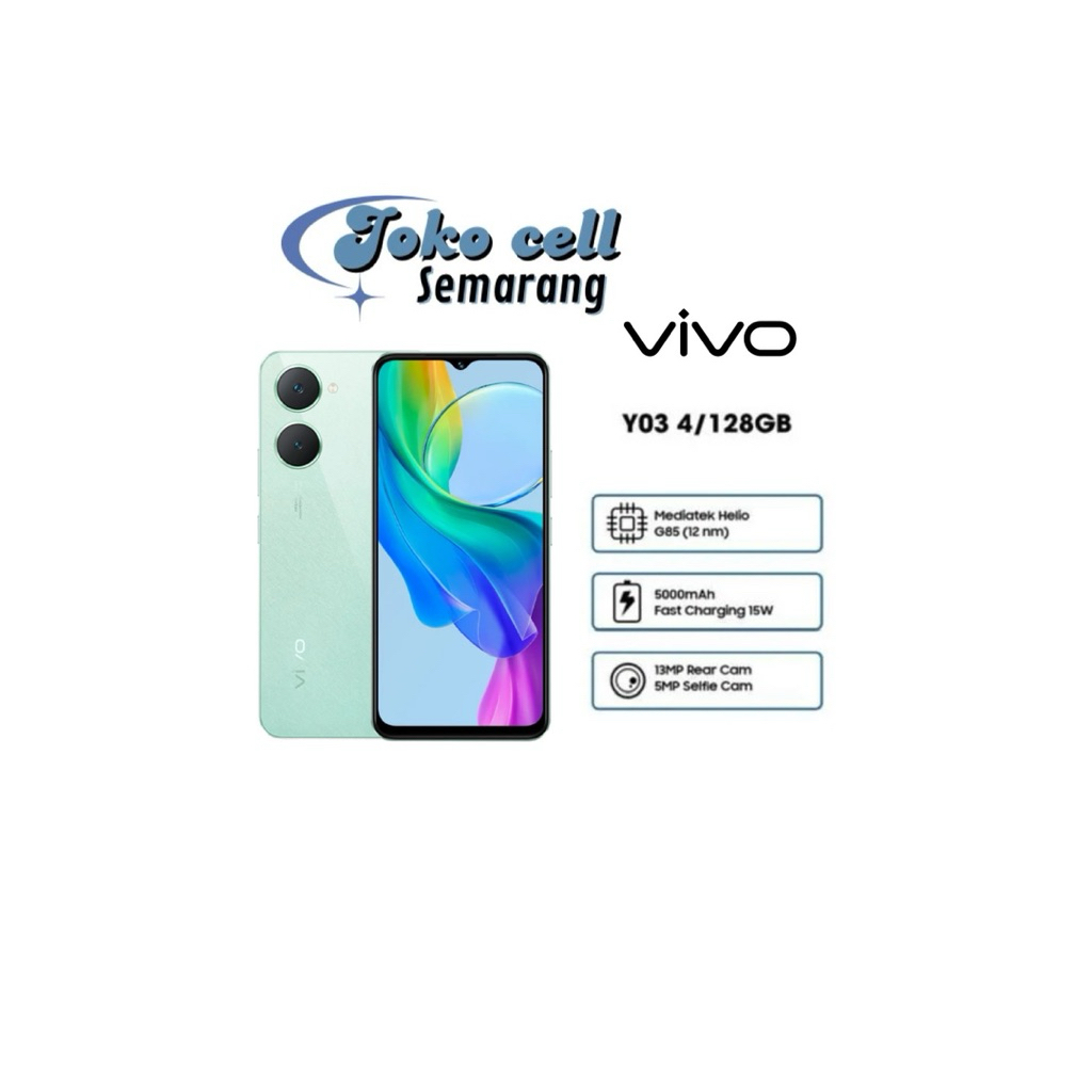 VIVO Y03 4/128 Handphone second