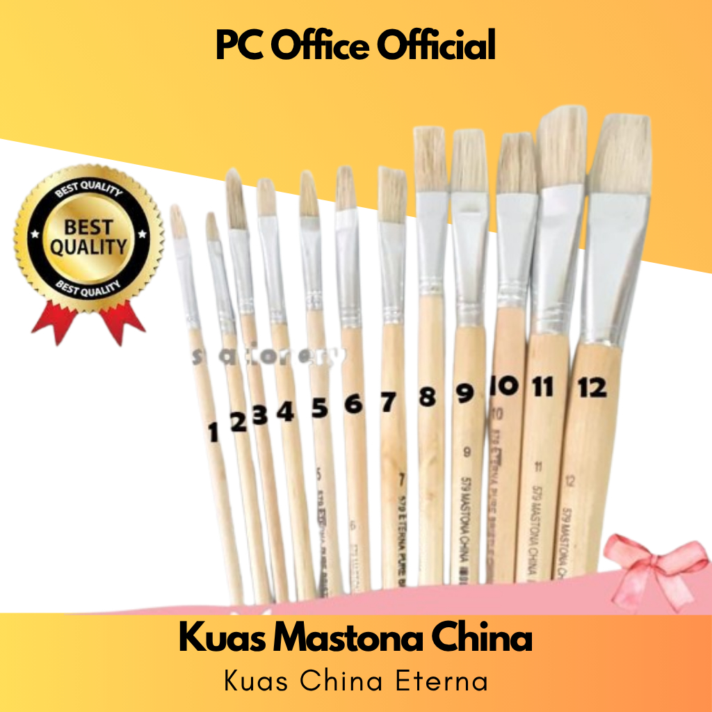 Kuas Lukis China Merek Mastona
