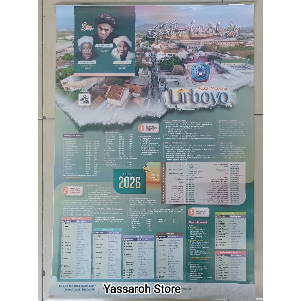 Kalender Pon Pes Lirboyo Kediri 2026 Terbaru
