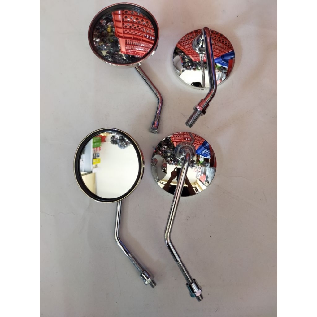 SPION FAZZIO SPION RETRO MINI lebar kaca 8,5cm VESPA,  2MODEL UNIVERSAL SCOOPY GENIO SKUTER MATIC