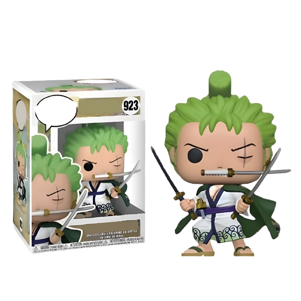 Figure Pop Action Figure One Piece Zoro Mainan Koleksi Action Figure