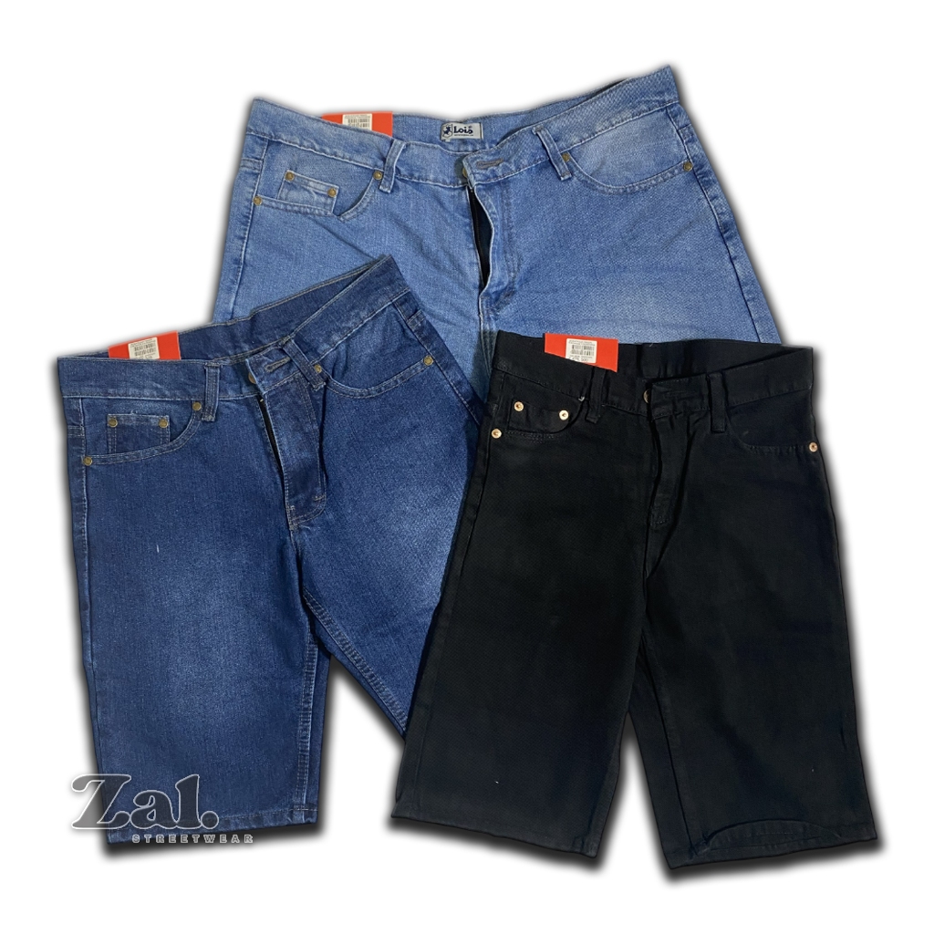 CELANA JEANS PENDEK LOIS / LOIS PENDEK / JEANS LOIS PENDEK / CELANA JEANS PENDEK PRIA LOIS