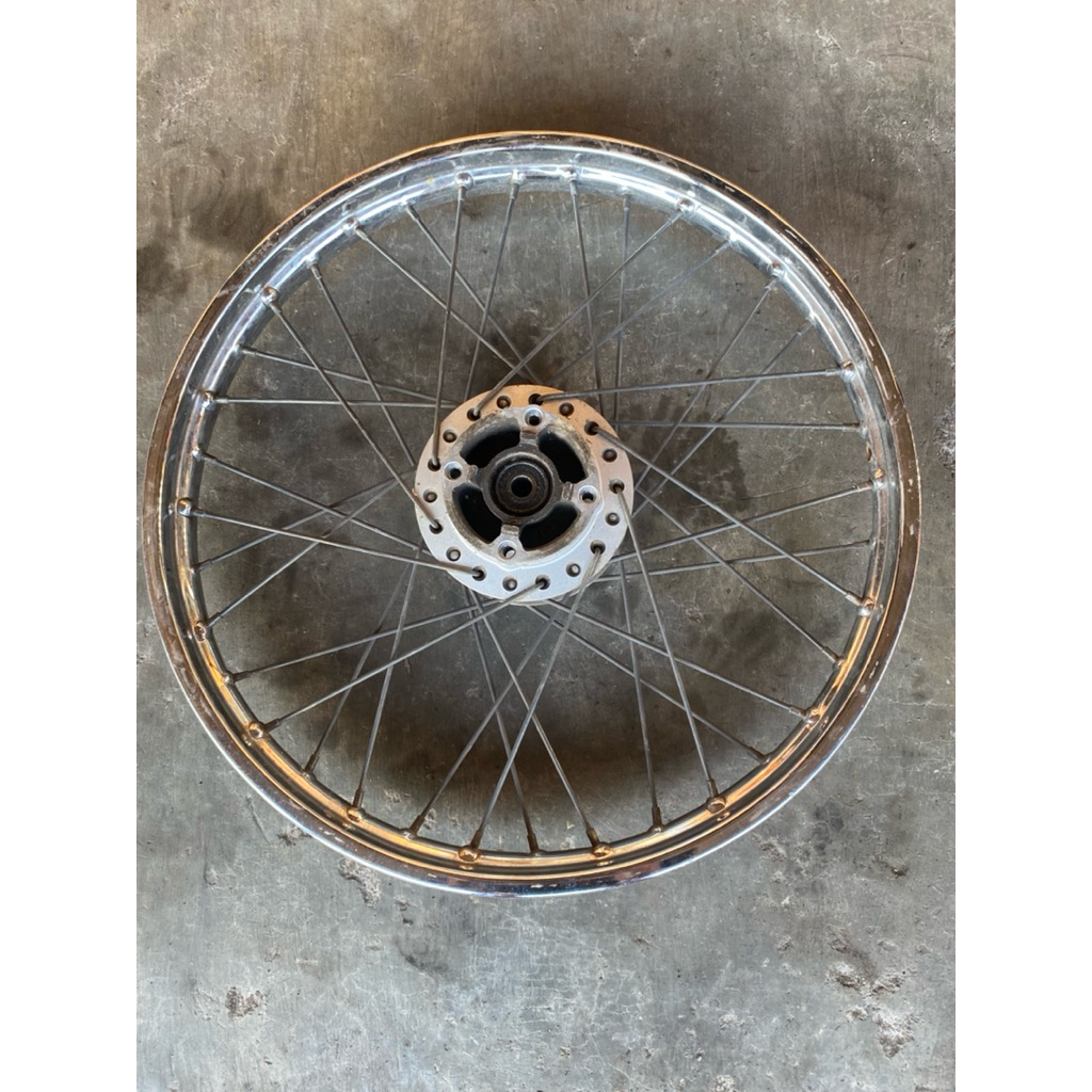 roda velg pelek depan absolute revo fit fi blade old lama new supra x 125 fi original copotan