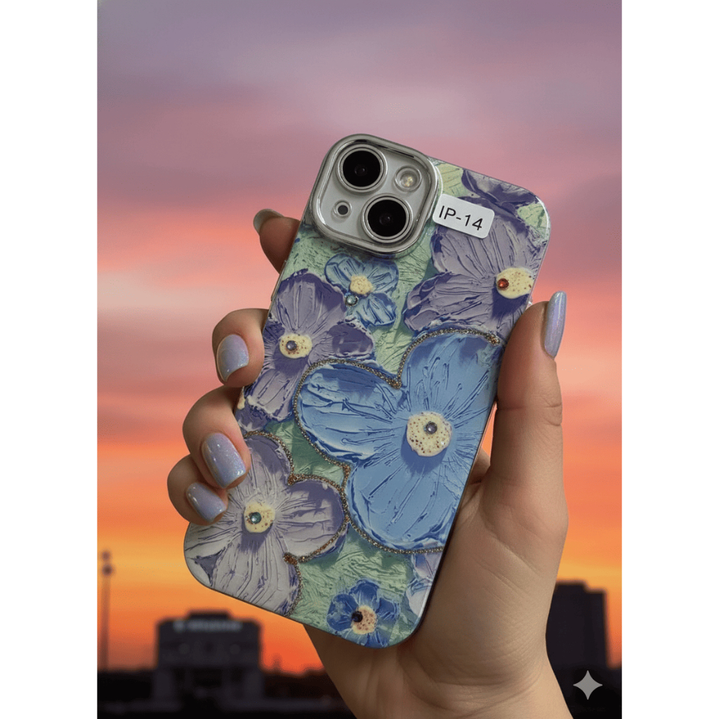 Casing iPhone 14 – Motif Bunga Estetik Hardcase & Softcase Premium Anti Bentur